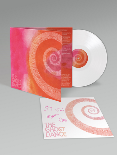 White biovinyl + signed print
