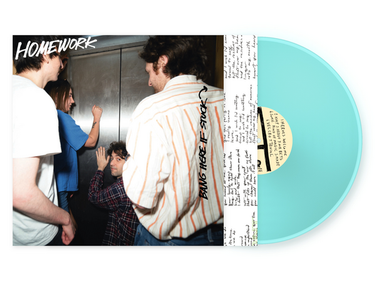 Monorail exclusive transparent turquoise LP (signed)