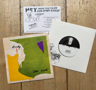 7" vinyl with postcard