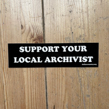 Dollar Country - Support Your Local Archivist sticker