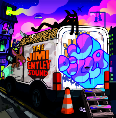J Dilla & The Jimi Entley Sound - Geek Down b/w Charlie's Theme - War Child single