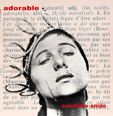 Adorable - Sunshine Smile - 12" - Transparent Orange Vinyl  [RSD 2026]