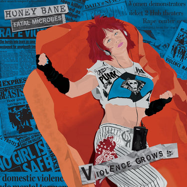 Honey Bane (Fatal Microbes) - Violence Grows (2025 Reissue)