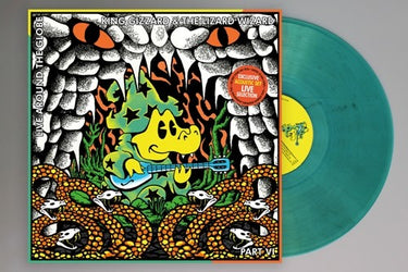 King Gizzard & The Lizard Wizard - Live Around The Globe - Part VI: The Acoustic Concert - 1LP - 180g Transparent Turquoise Marbled Vinyl  [RSD 2026]