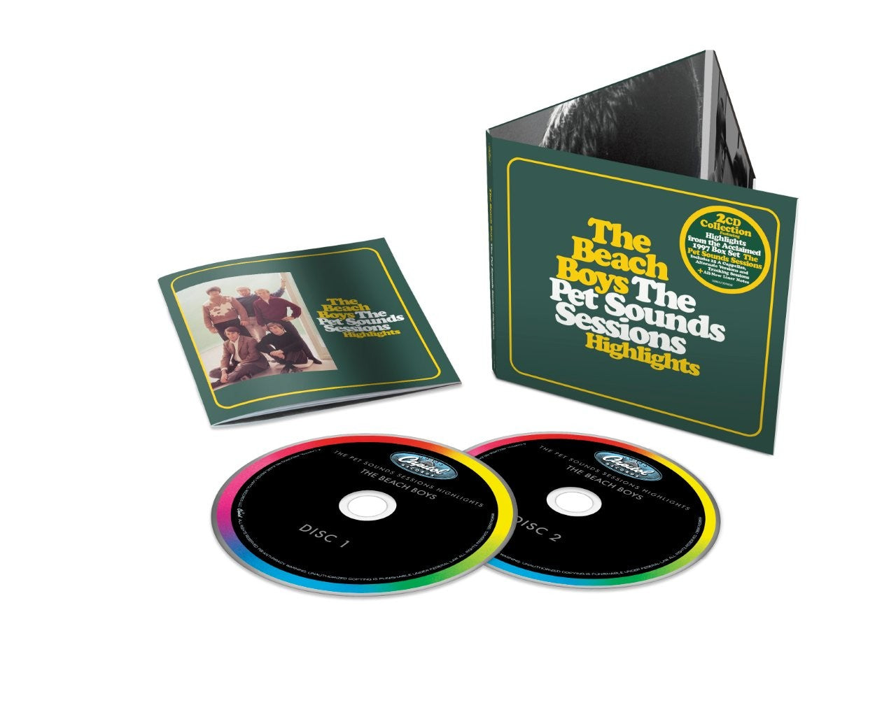 The Beach Boys　Pet Sounds Sessions　国内盤 BEACH BOYS - THE PET SOUNDS SESSIONS HIGHLIGHTS - TASTY RECORDS