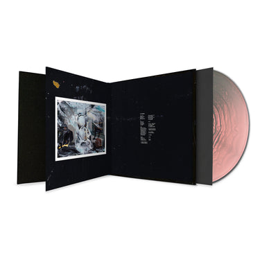 Red & Black Marble Vinyl