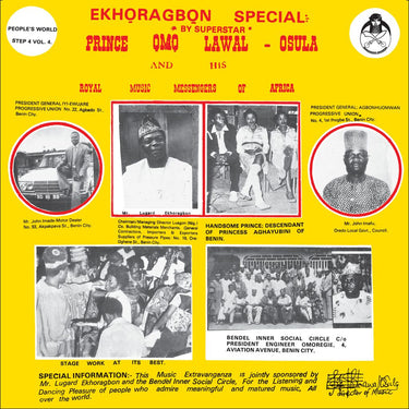Prince Ọmọ Lawal-Osula And His Royal Music Messengers Of Africa - Oru Ye Ye Ye