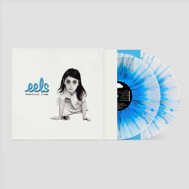 Black & Blue Splatter on Clear Vinyl 2LP