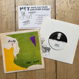 7" vinyl with postcard