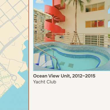 Ocean View Unit, 2012 - 2015