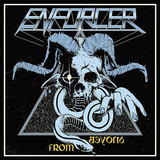 ENFORCER - FROM BEYOND (CLEAR W/BLACK/BLUE SPLATTER)