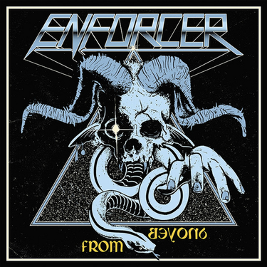 ENFORCER - FROM BEYOND (CLEAR W/BLACK/BLUE SPLATTER)